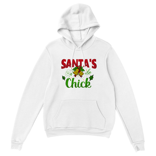 Santas Side Chick Classic Unisex Pullover Hoodie