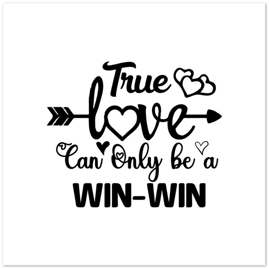 True Love Premium Matte Paper Poster