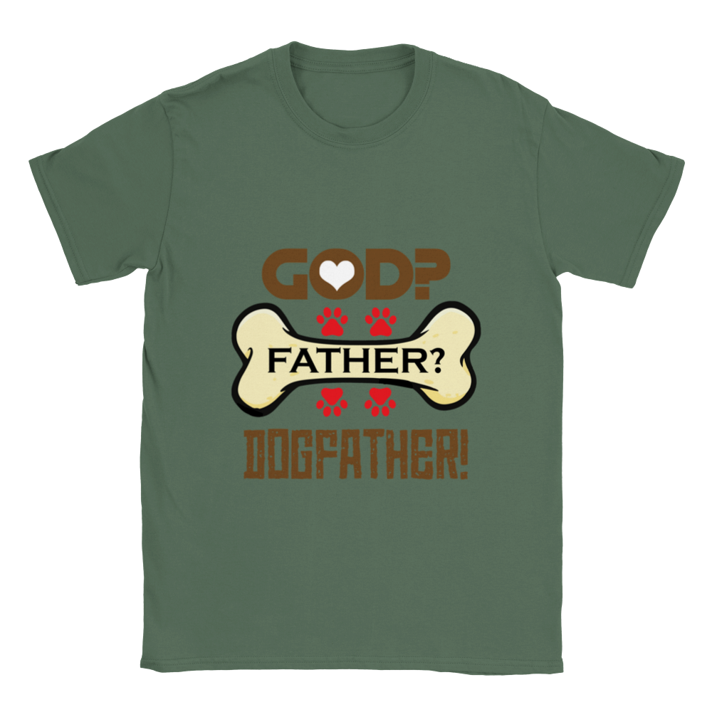 GOD Father Dogfather Unisex Crewneck T-shirt