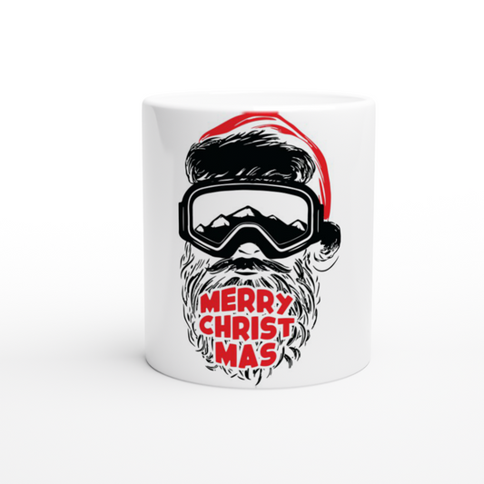 Merry Christmas White 11oz Ceramic Mug