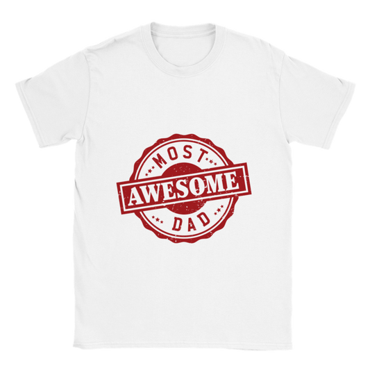 Most Awesome Dad Classic Unisex Crewneck T-shirt