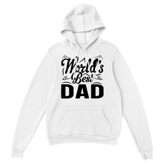 Worlds Best Dad Classic Unisex Pullover Hoodie